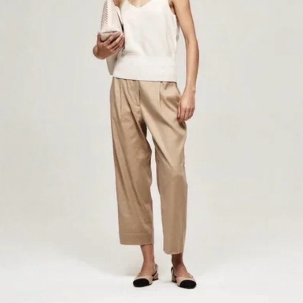 The Reset R Label Slouchy Crop Trouser Pants